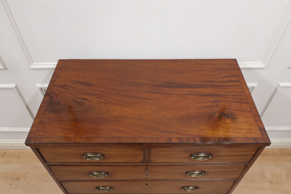 Georgian Mahogany Chest of Drawers View IV