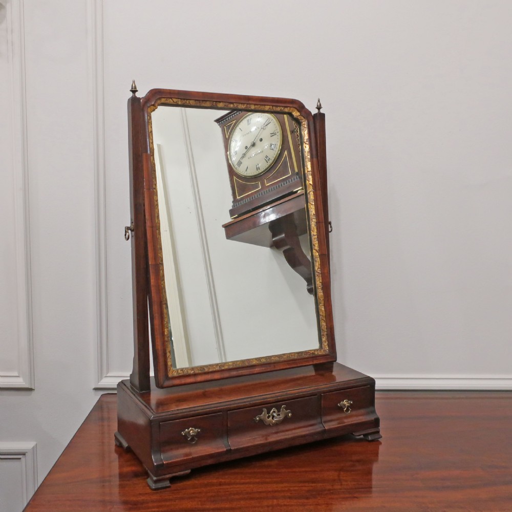 Georgian Mahogany Dressing Table Mirror