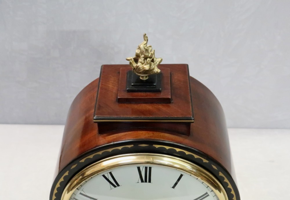 Georgian Mahogany Single Fusee Bracket Clock by Marks of London View V