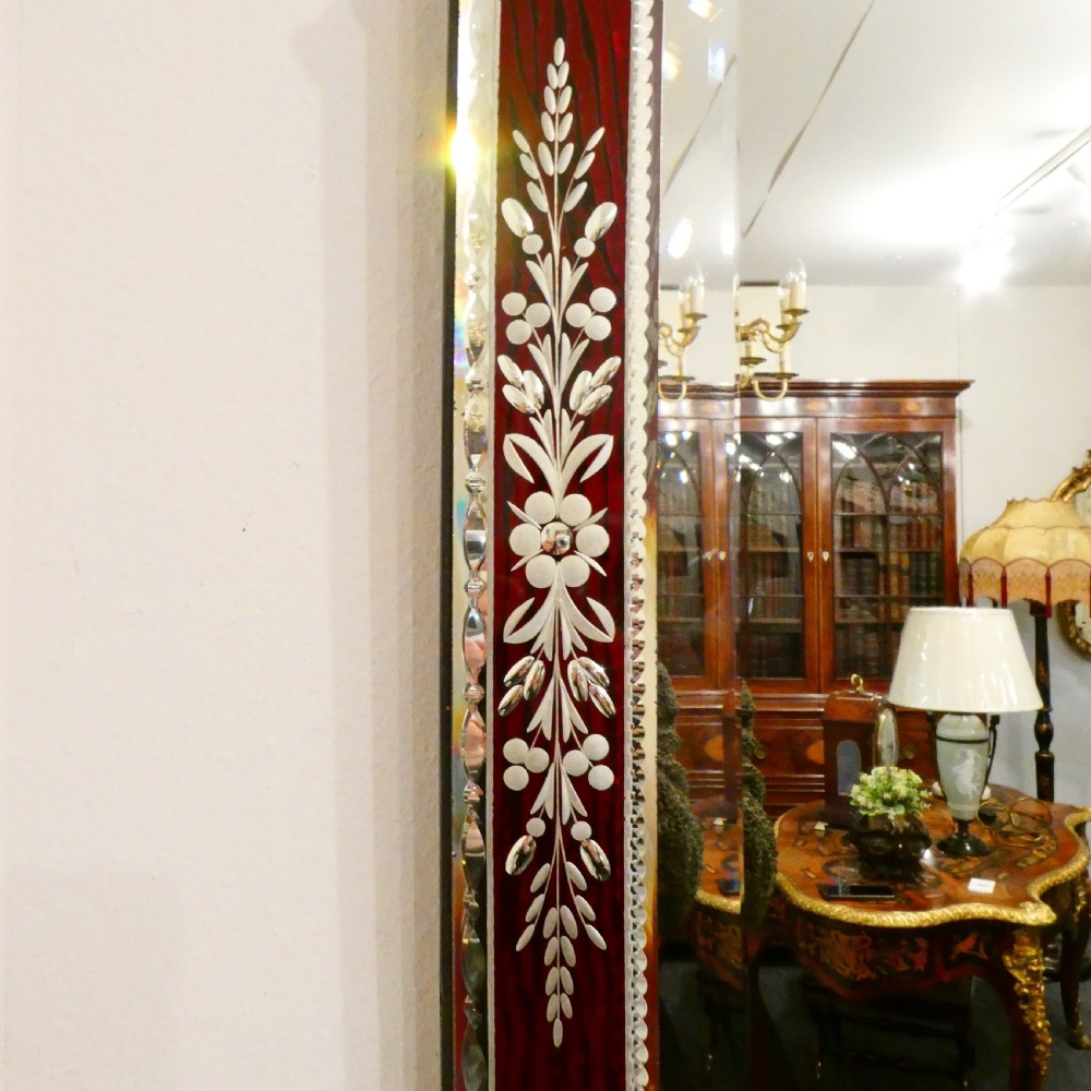 Early 20th Century Italian Venetian Wall Mirror View VIII