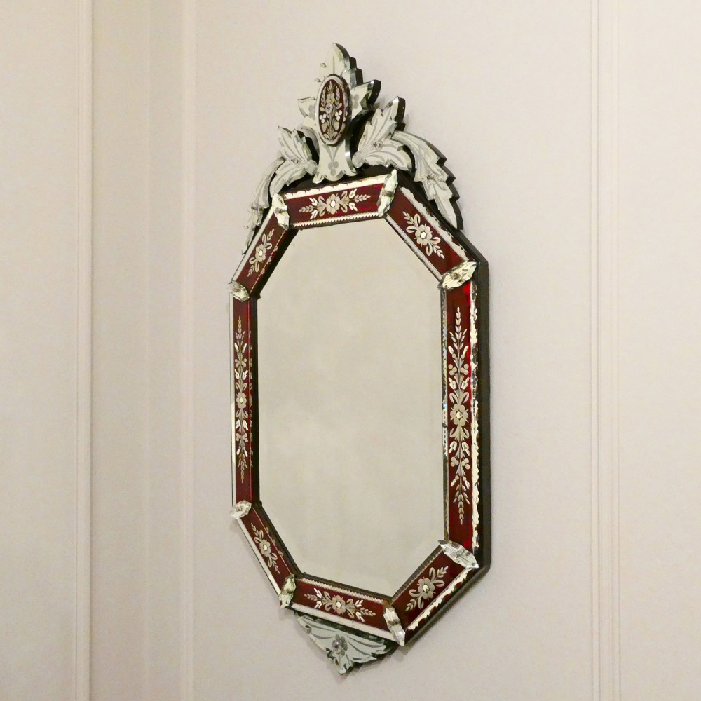 Early 20th Century Italian Venetian Wall Mirror View IX