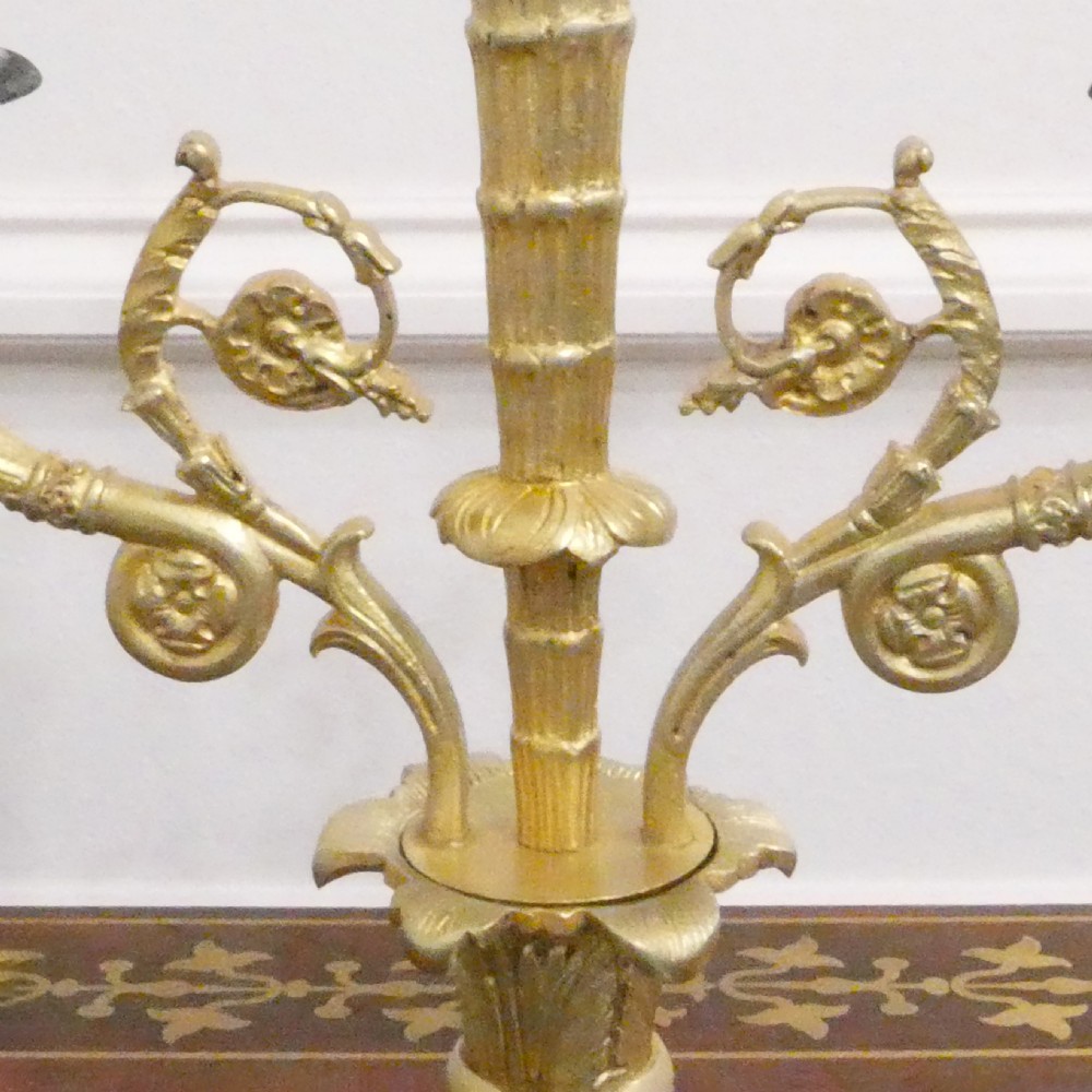 French Bronze & Gilt Bronze Mantel Clock Set by Japy Freres View XVI