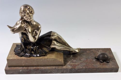 French Art Deco Female Sculpture C.1920-30