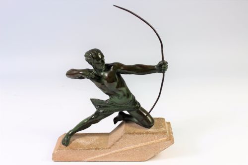 French Art Deco Archer by Max Le Verrier C1920-30