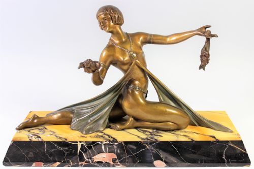 Limousin, French Art Deco Egyptian Dancer C.1920-30