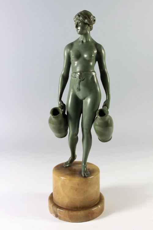 French Art Deco Water Carrier C.1925