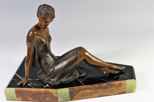 Cipriani, French Art Deco Female Figure, C1920-30