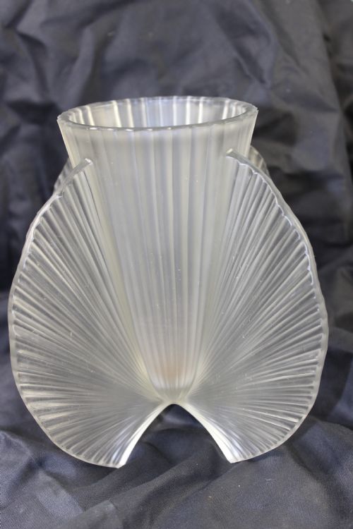 Pierre D'avesn, French Art Deco Glass Vase, C.1930s