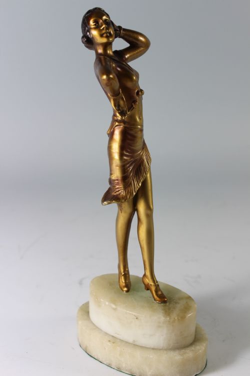 Lorenzl Style Art Deco Spanish Dancer, Circa 1930