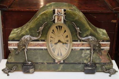 French Art Deco Mantle Clock C.1920-30