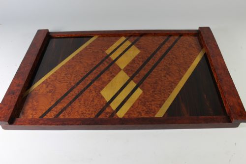 French Art Deco Geometric Serving Tray C.1930