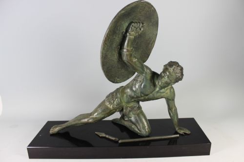 Roncourt, French Art Deco Warrior C.1920-30s