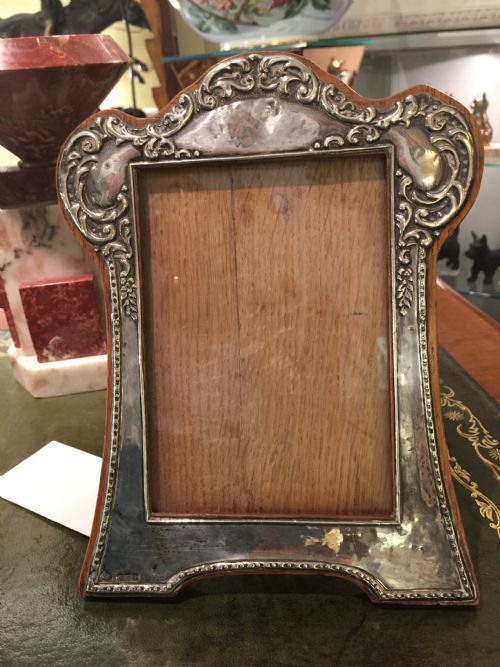 Sterling Silver Art Nouveau Photo Frame, Chester 1907