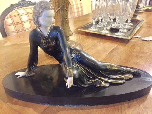 Menneville French Art Deco Girl C.1930
