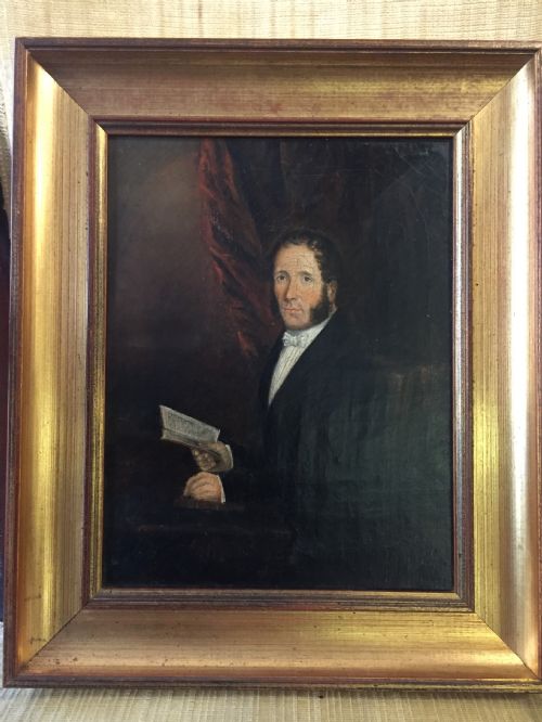 Victorian Oil Portrait of a Victorian Gentleman C.1880