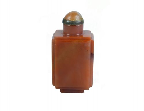 Chinese Agate Snuff Box 19th Century