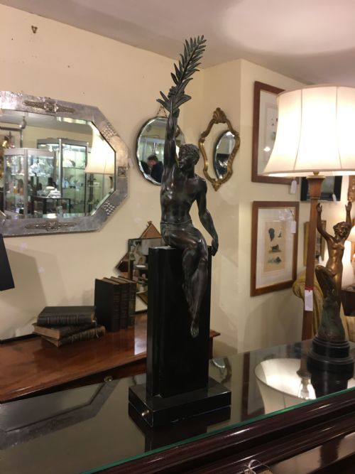 Le Faguays "Trophee" - French Art Deco Sculpture C 1925