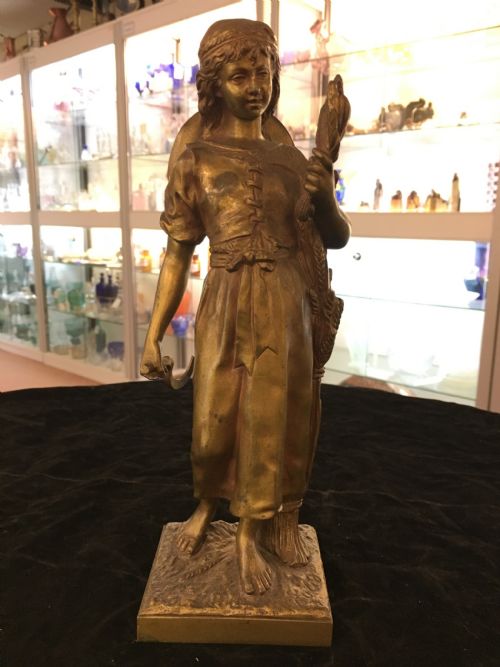 Art Nouveau Bronze Figure C1900