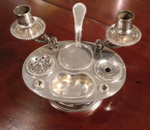 Silver Plated Desk Stand 19th Century