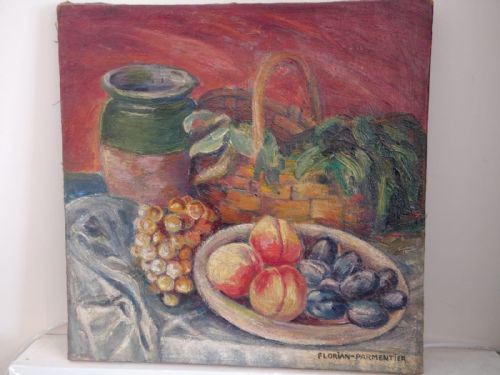 Florian Parmentier French Still Life of Fruit C19th