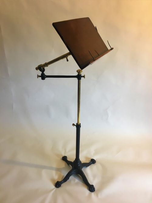 Lectern/display Stand,  John Carter "Literary Machine" Reading Stand Early-mid 19th Century