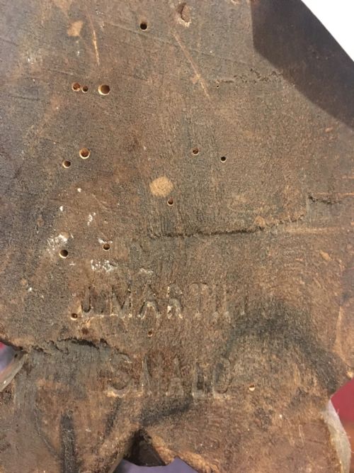 CORBEL WALL SHELF SIGNED C1830 - ADDITIONAL PHOTO 3