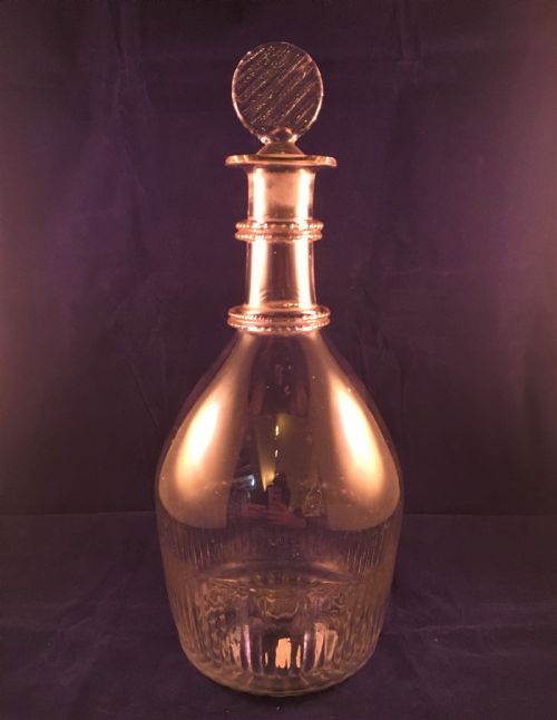 IRISH DECANTER EARLY C19TH - ADDITIONAL PHOTO 1