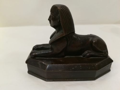 BRONZE REGENCY PERIOD DESK WEIGHT IN THE GRAND TOUR MANNER C1810 - ADDITIONAL PHOTO 3