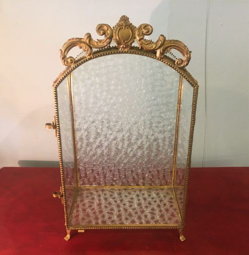 original french display case c19th - CATEGORY: ANTIQUE CABINETS - DATED 19TH CENTURY