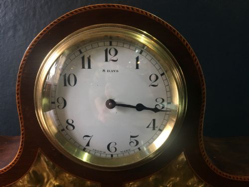 BAYARD NAPOLEON HAT STYLE 8 DAY FRENCH CLOCK FULLY SERVICED 12 MONTH GUARANTEE - ADDITIONAL PHOTO 2
