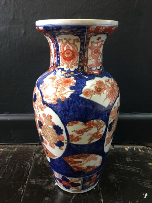 MEIJI PERIOD IMARI VASE HYDRANGEA IN JARDINIERE C19TH - ADDITIONAL PHOTO 1
