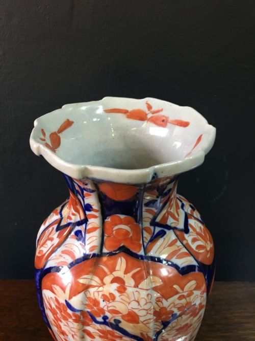 MEIJI PERIOD IMARI VASE AF C19TH - ADDITIONAL PHOTO 1