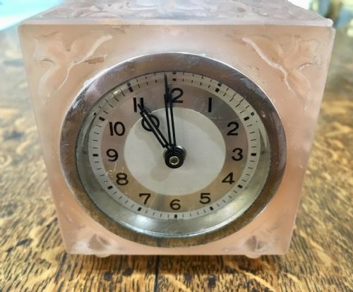 GERMAN ART DECO CLOCK C 1920 30 - ADDITIONAL PHOTO 1