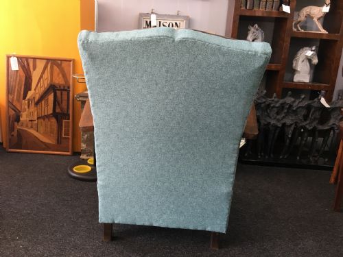 ART DECO CHAIRS RECENTLY REUPHOLSTERED - ADDITIONAL PHOTO 3
