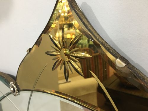LARGE ART DECO MIRROR C193040 - ADDITIONAL PHOTO 2