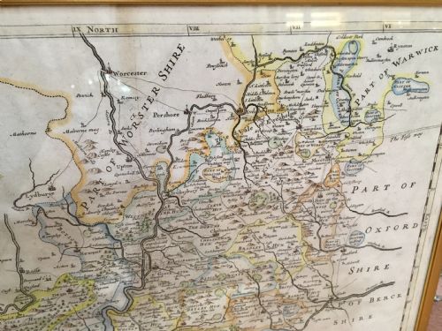 1695 MAP OF GLOUCESTERSHIRE BY ROBERT MORDEN - ADDITIONAL PHOTO 4