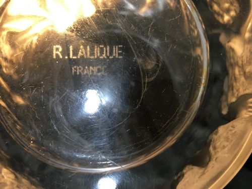 RENE LALIQUE BACCHANTES VASE IN CLEAR GLASS C1930 - ADDITIONAL PHOTO 7