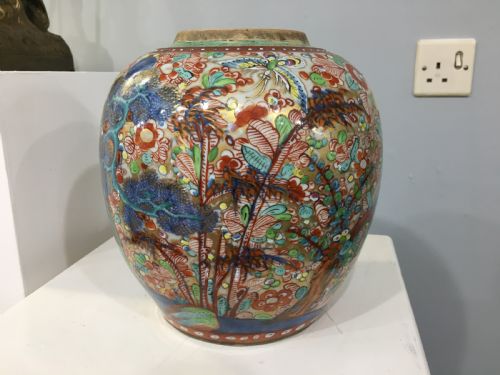 KANGXI PERIOD 16621722 CLOBBERED GINGER JAR C1718TH - ADDITIONAL PHOTO 2