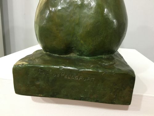 AMADEO GENNARELLI ITALIAN 18811943 FRENCH ART DECO BRONZE GIRL C192030 - ADDITIONAL PHOTO 3
