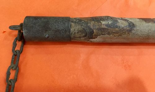 GERMAN WW1 TRENCH FIGHTING MACE FLAIL - ADDITIONAL PHOTO 3