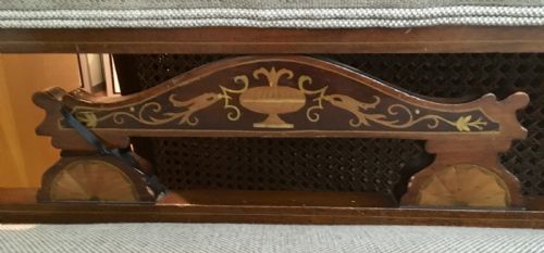LATE VICTORIANEDWARDIAN CHAISE LONGUE WITH BOXWOOD INLAY C1900 10 - ADDITIONAL PHOTO 3