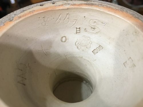 DOULTON LAMBETH VASE DECORATED BY ELIZA SIMMANCE 1886 - ADDITIONAL PHOTO 7