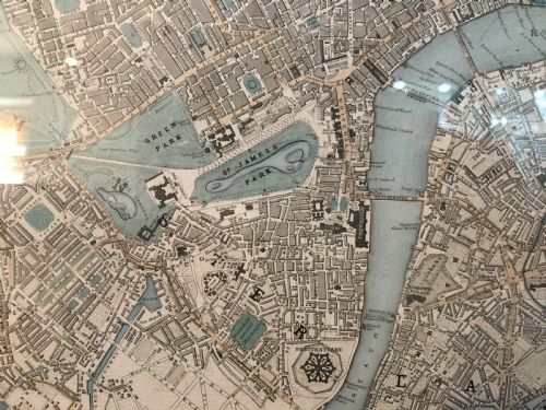 ORIGINAL 1846 MAP OF CENTRAL LONDON - ADDITIONAL PHOTO 4