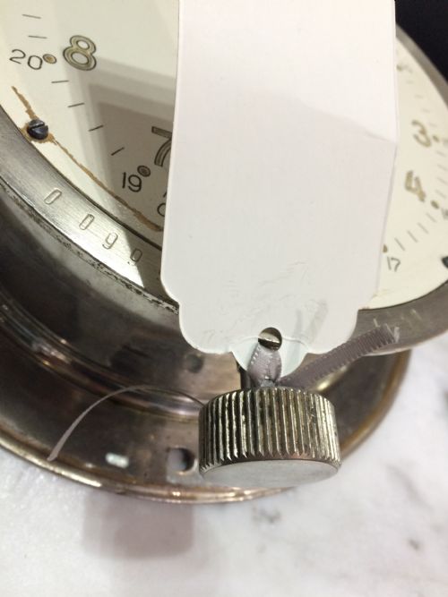SOVIET UNION SHIP'S CLOCK C195060 - ADDITIONAL PHOTO 2