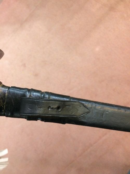 ANTIQUE WW1 BRITISH CAVALRY OFFICER'S FIGHTING SWORD - ADDITIONAL PHOTO 4