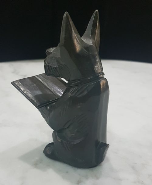 FRENCH ART DECO SCOTTISH TERRIER 1930 - ADDITIONAL PHOTO 3