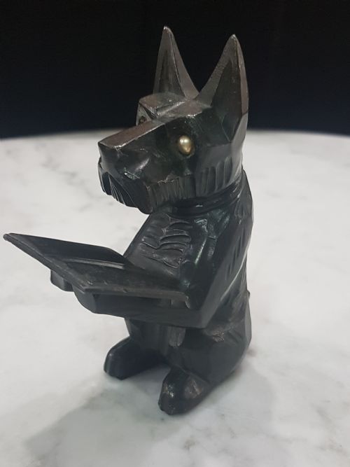 FRENCH ART DECO SCOTTISH TERRIER 1930 - ADDITIONAL PHOTO 4