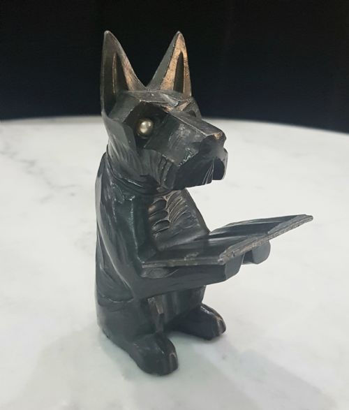 FRENCH ART DECO SCOTTISH TERRIER 1930 - ADDITIONAL PHOTO 9