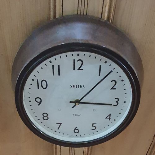 SMITHS 1930S BAKELITE WALL CLOCK - ADDITIONAL PHOTO 4