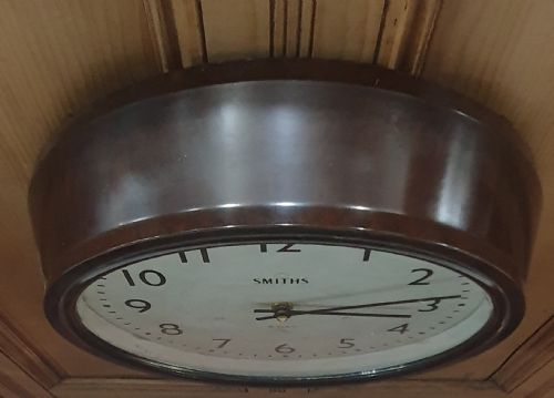 SMITHS 1930S BAKELITE WALL CLOCK - ADDITIONAL PHOTO 8